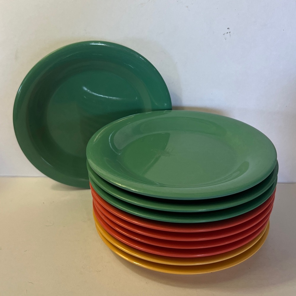 🍽️ G.E.T 6 1/2" Round Melamine Plates